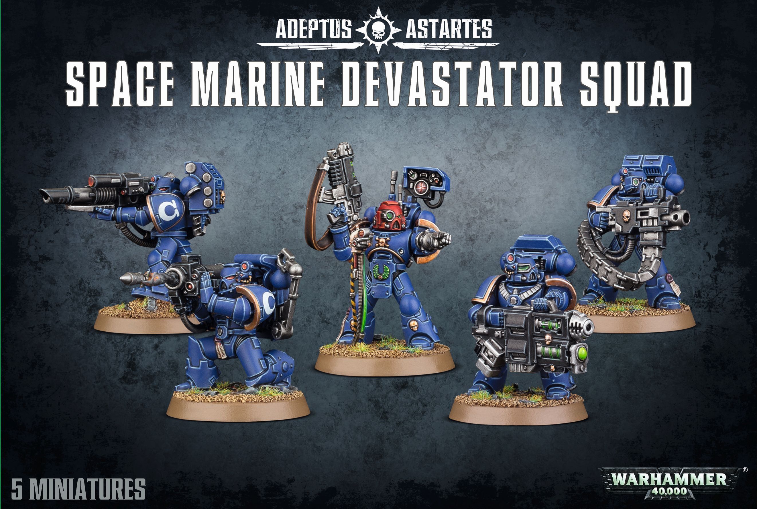 Warhammer Space Marine Devastator Squad