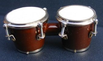 Bongo Drums for 12th Scale Dolls House