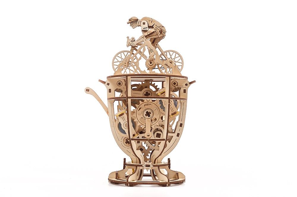 UGears Automaton Cyclist Wooden Kit Hobbies