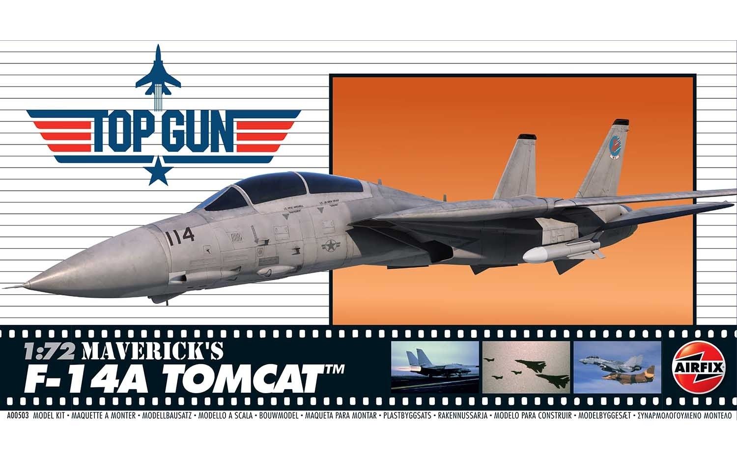 Airfix Top Gun Maverick's F-14A Tomcat