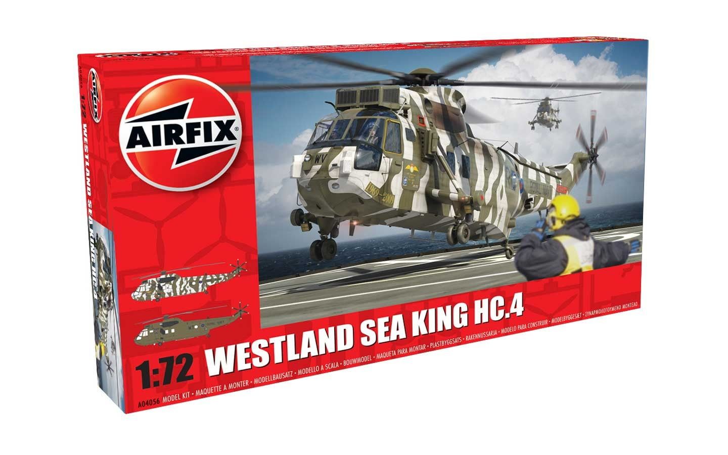 Airfix 1/72 Scale Westland Sea King HC.4 Model Kit