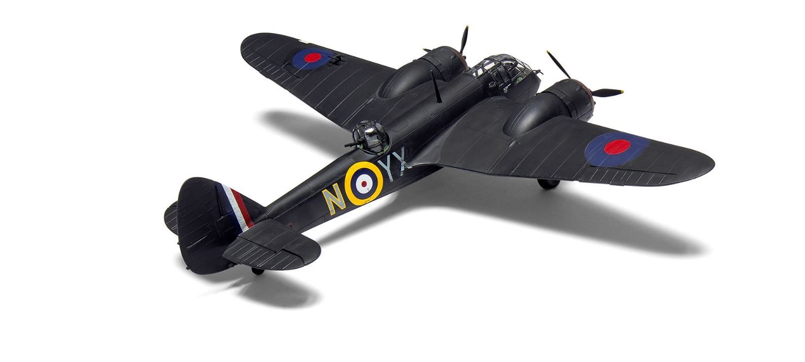 Kit Maquette Bristol Blenheim Mk.IF Airfix 1/72 - Avec 2 Décorations Différentes !