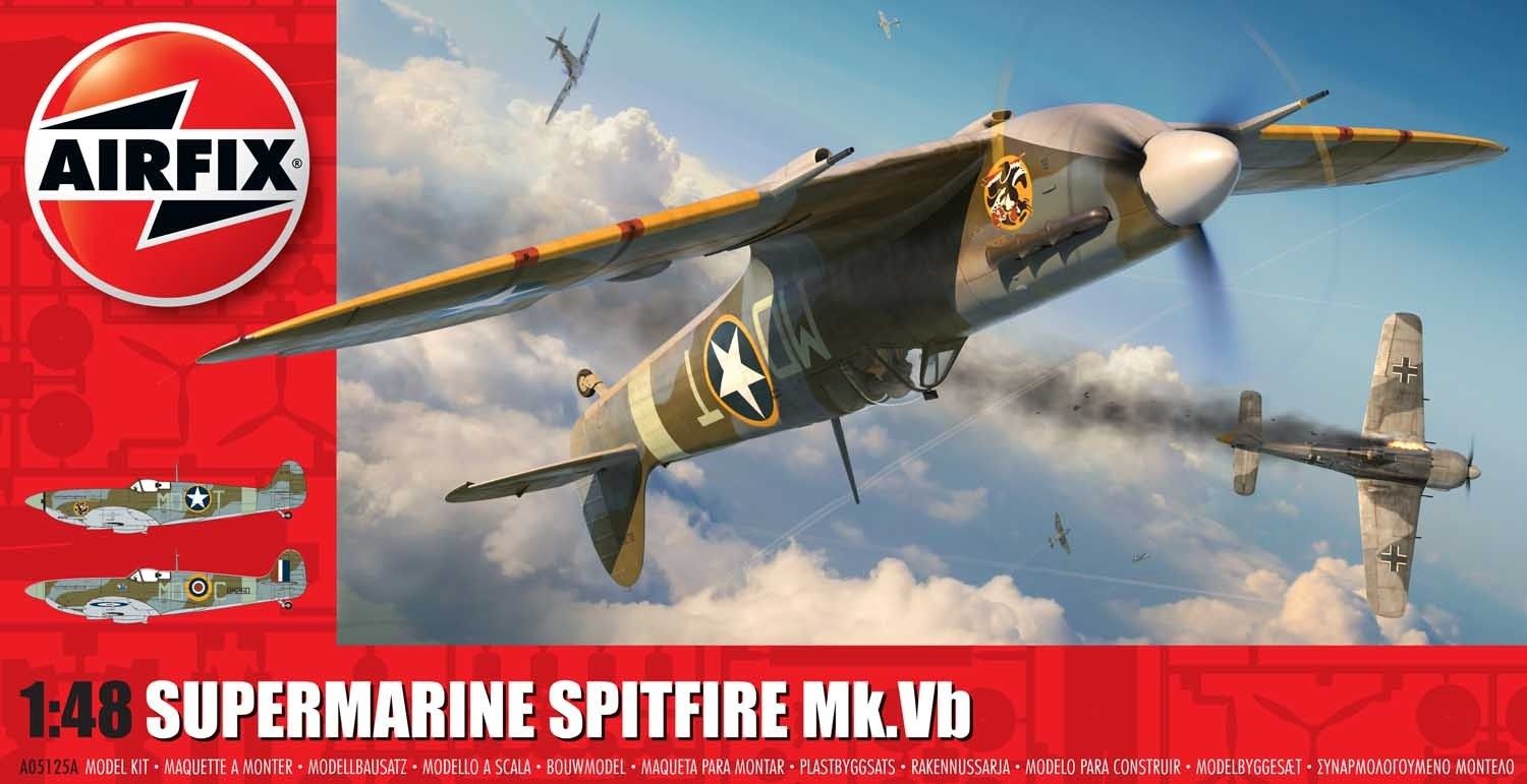 Airfix 1/48 Scale Supermarine Spitfire Mk.Vb Model Kit
