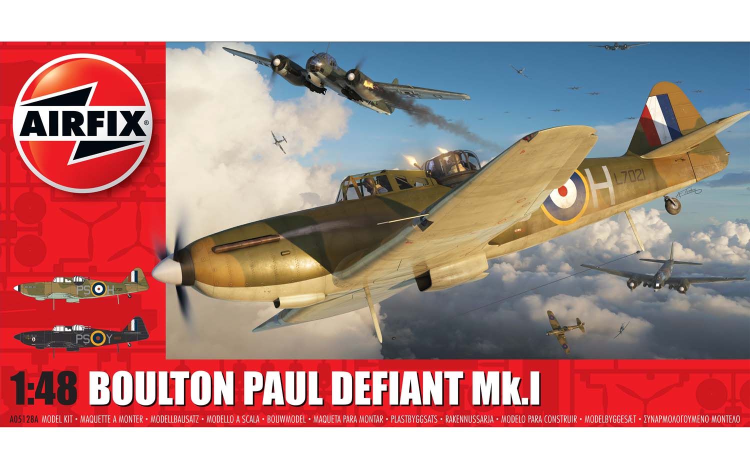 Airfix 1:48 Scale Boulton Paul Defiant Mk.1