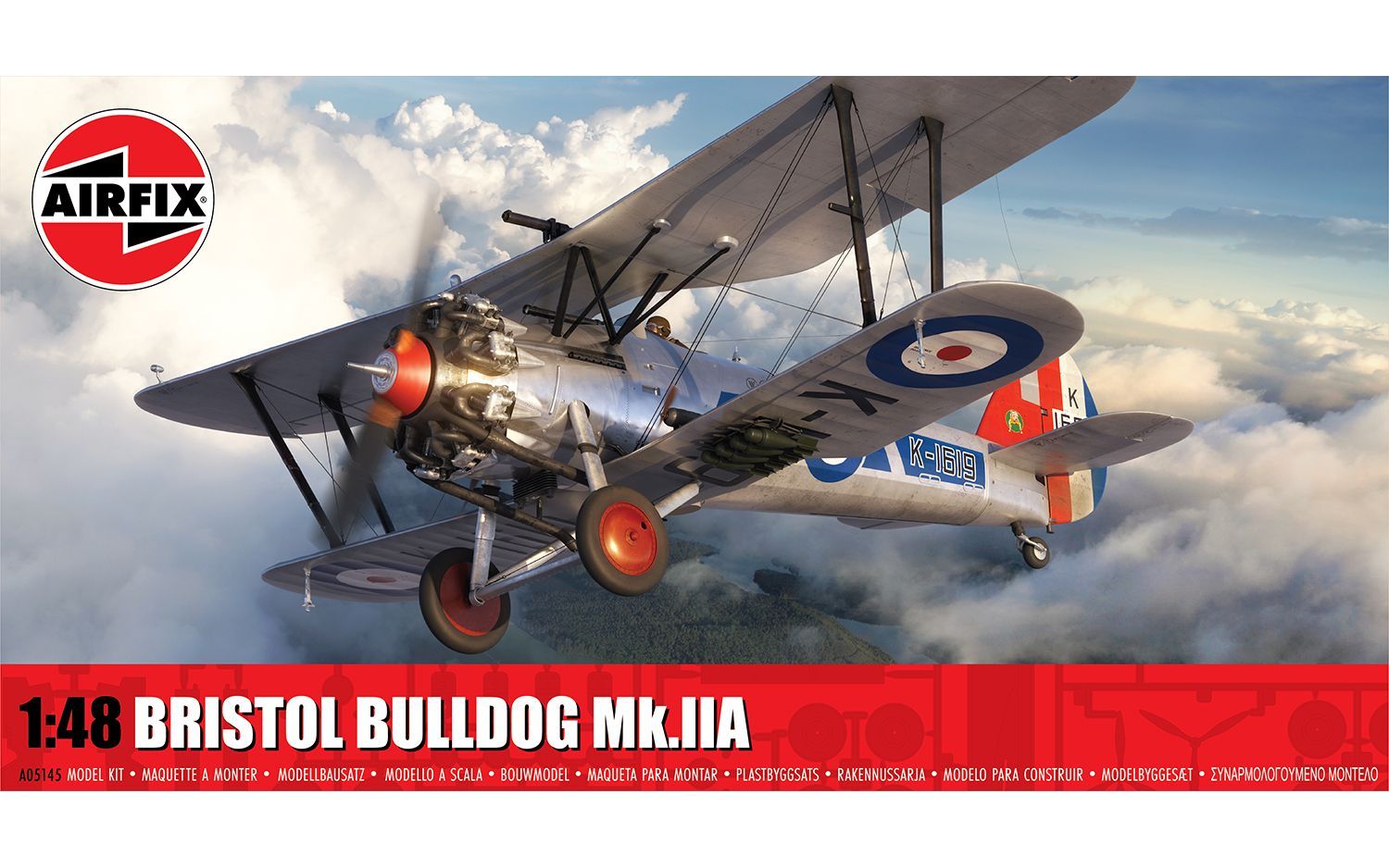 Airfix 1/48 Scale Bristol Bulldog Mk.IIA Model Kit