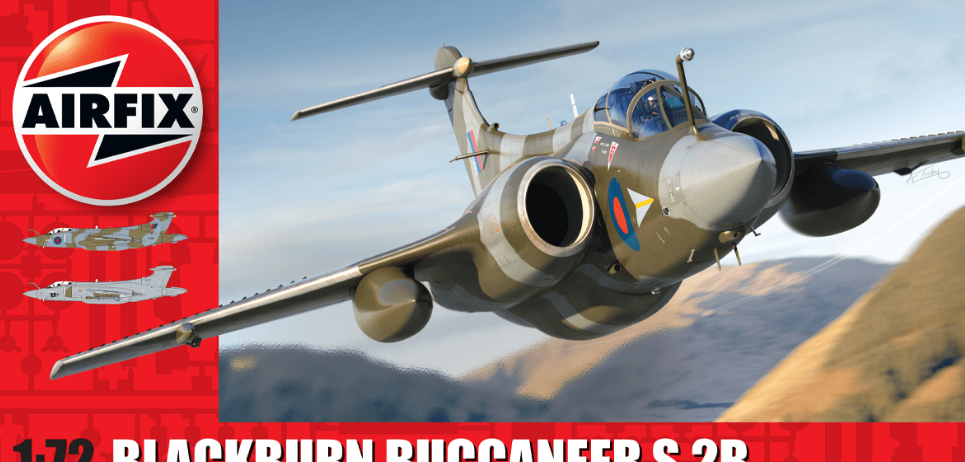 Airfix 1/72 Scale Blackburn Buccaneer S.2B Model Kit
