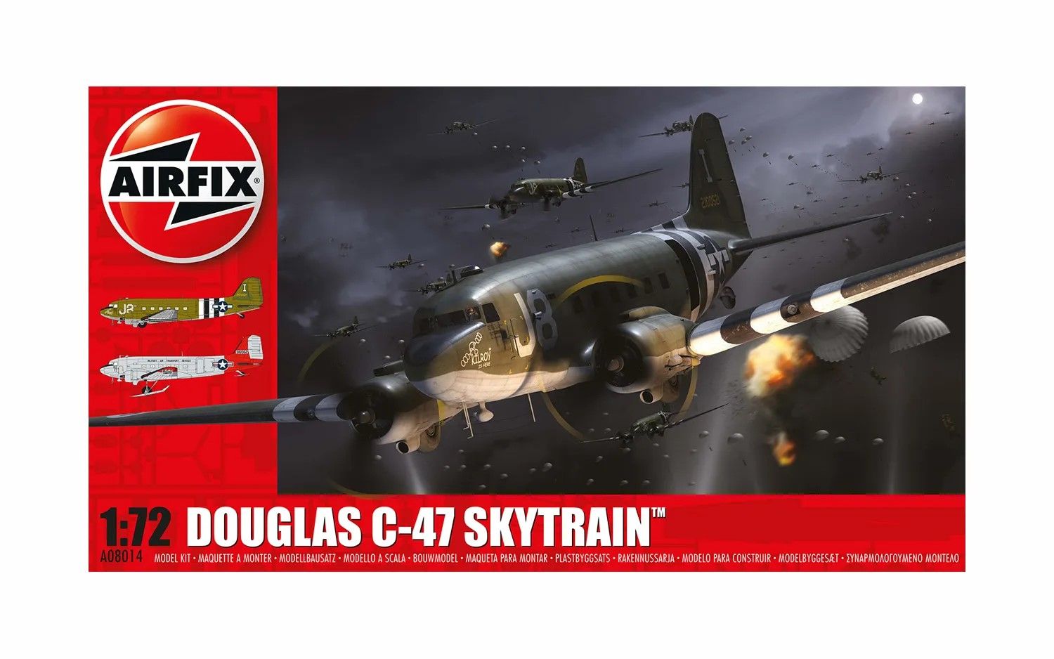 Airfix 1/72 Scale Douglas C-47 Skytrain Model Kit