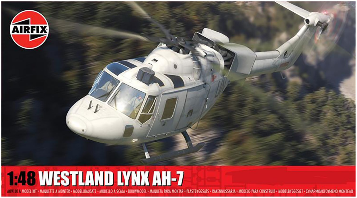 Airfix 1/48 Scale Westland Lynx AH-7 Model Kit