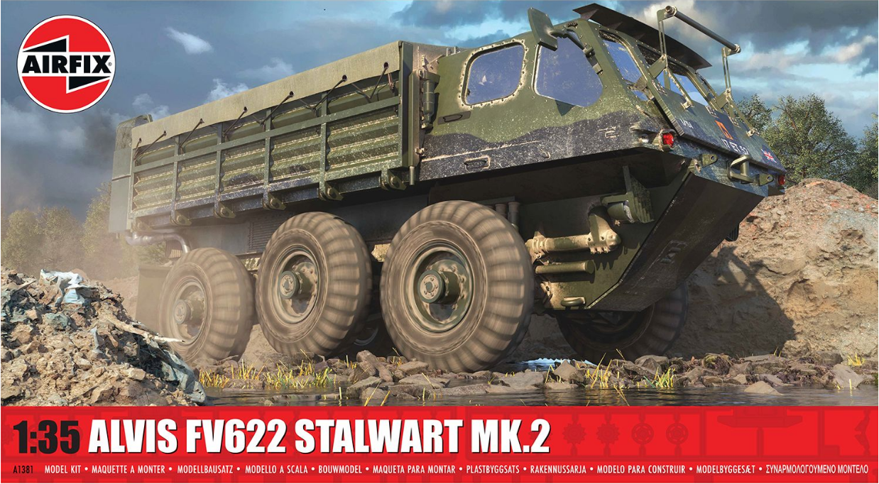 Airfix 1/35 Scale Alvis FV622 Stalwart Mk.2 Model Kit