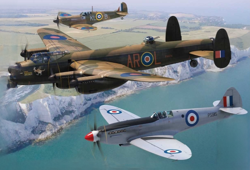 Airfix 1/72 Scale Battle of Britain Memorial Flight Gift Set Model Kit