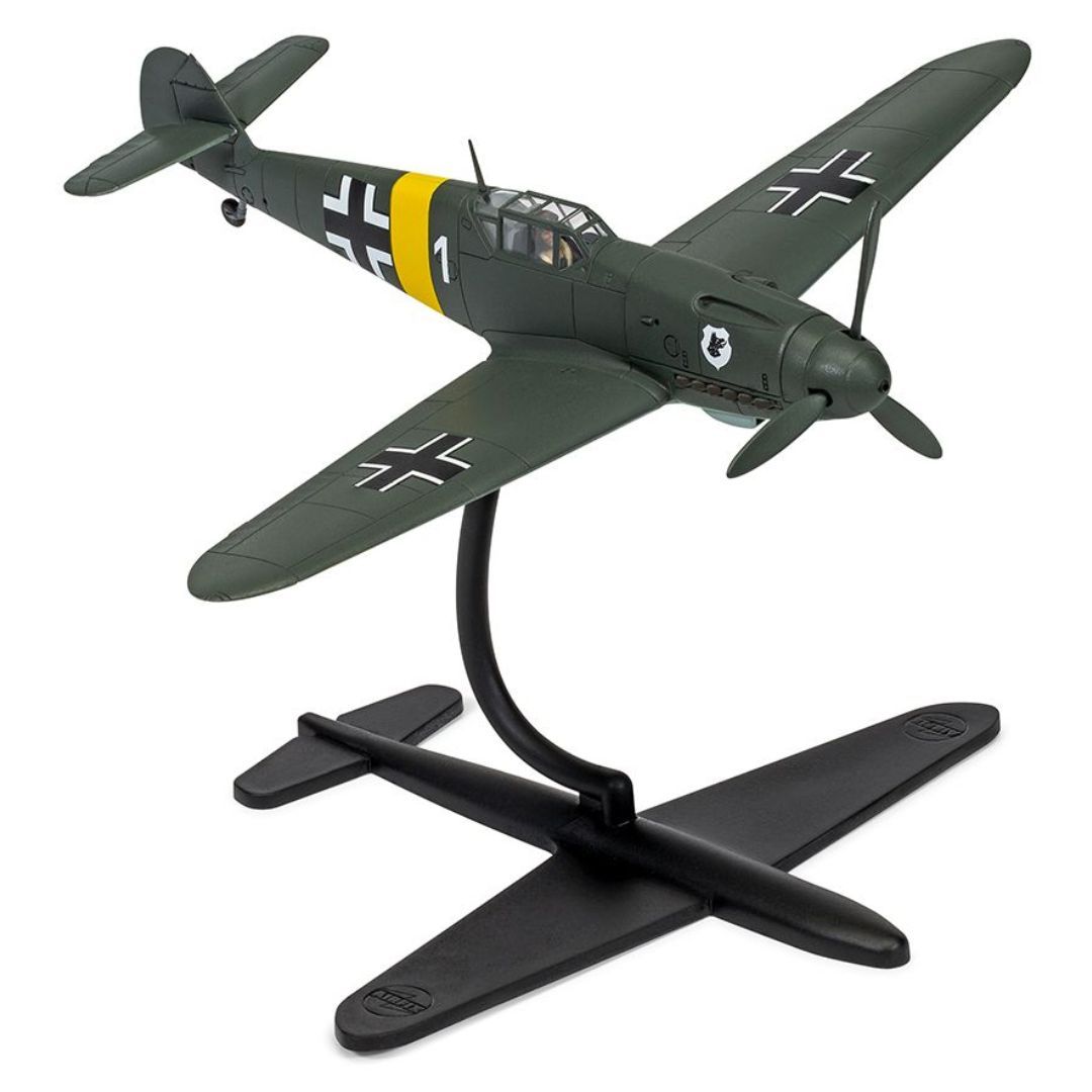 Airfix 1/72 Scale Messerschmitt BF109F-4 Starter Set Model Kit