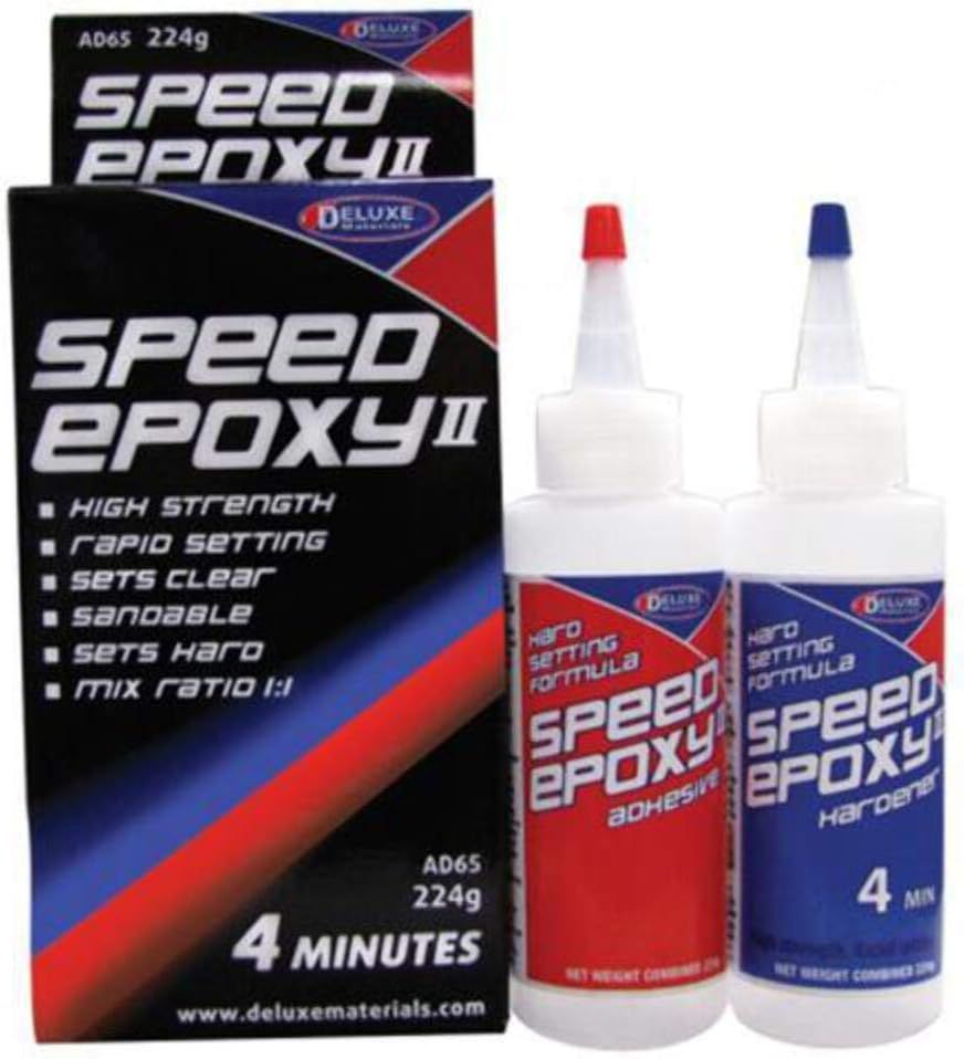 Deluxe Materials Speed Epoxy II 4 Minute - Speed Epoxy 2 (224g)