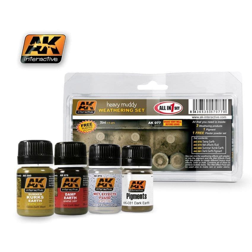 AK Interactive Heavy Muddy Set