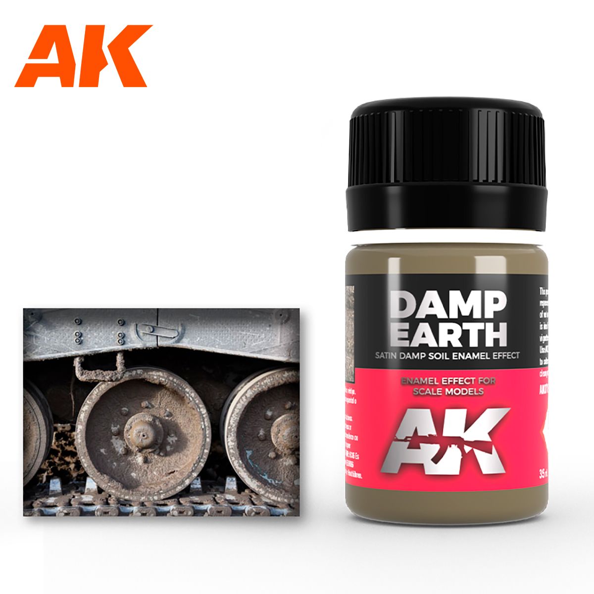 AK Interactive Damp Earth Wash