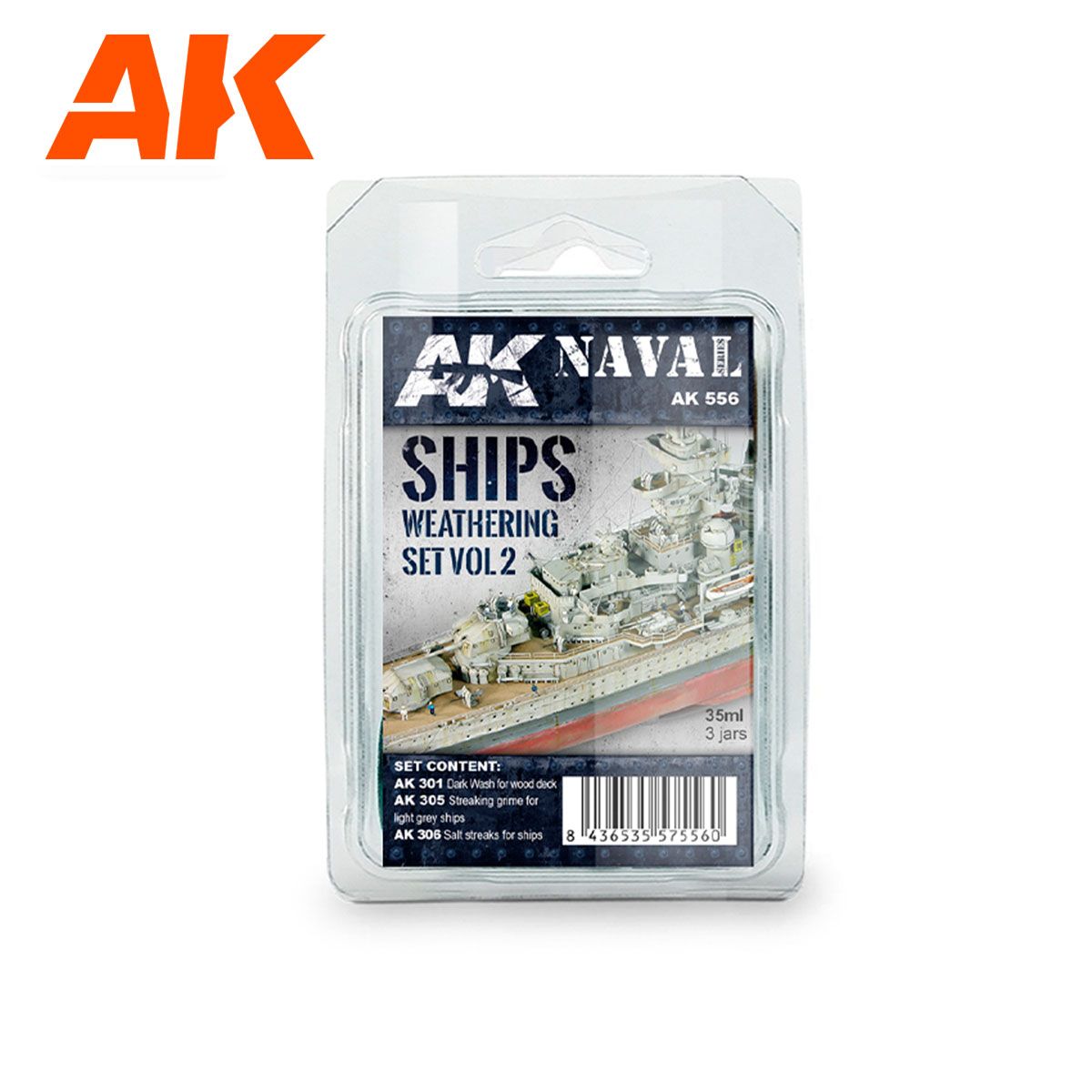 AK Interactive Ships Weathering Set Vol 2