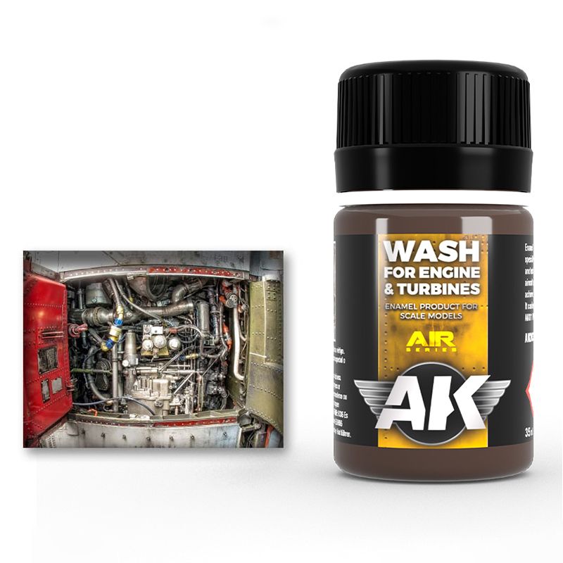 AK Interactive Aircraft Engine Wash