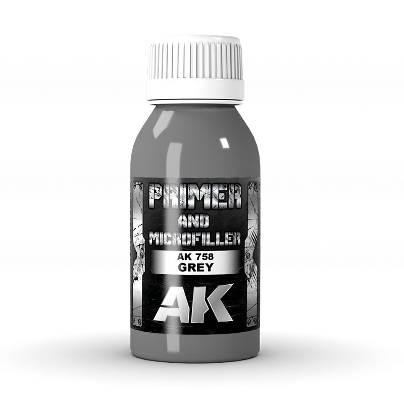 AK Interactive Grey Primer And Microfiller