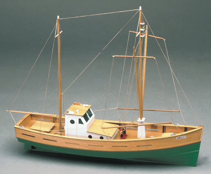 Mantua Models 1/35 Scale Amalfi Wooden Model Kit