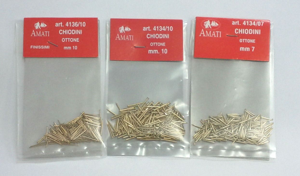Amati Brass Pins - 10mm Brass Pins