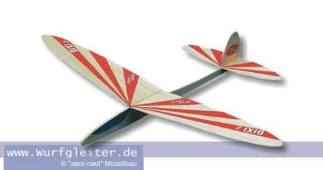 Aeronaut Wooden DIXI 2 Balsa Glider