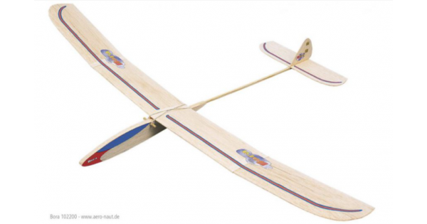 Aeronaut Wooden Bora Glider Model