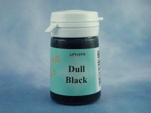 Admiralty Paints Water Based 18ml - Dull Black