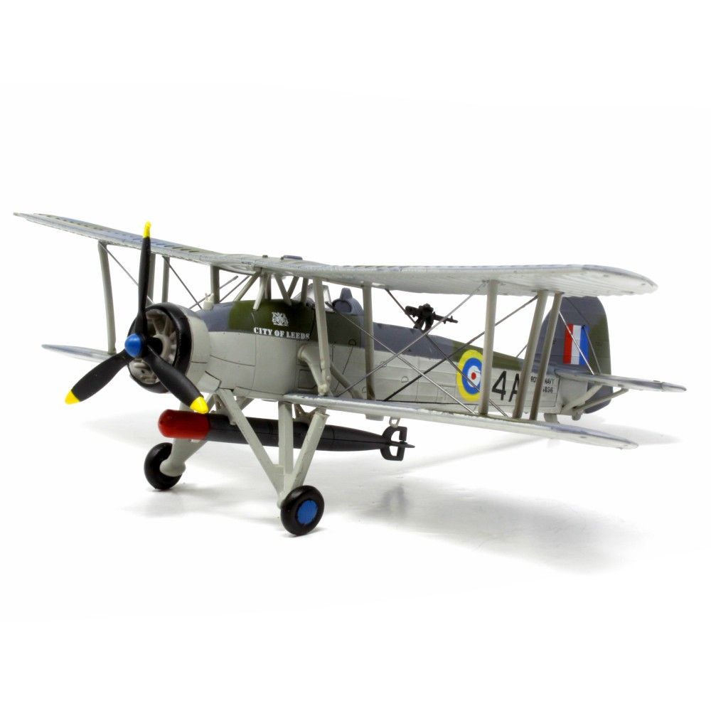 Aviation 72 1/72 Scale Fairey Swordfish The Navy Wings Heritage Flight W5856/4A Die Cast Model