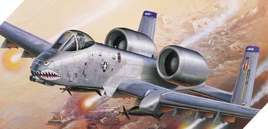 Academy 1/72 Scale A-10 Iraq Version Model Kit