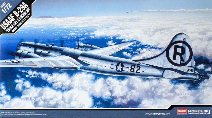 Academy 1/72 Scale B-29A "Enola Gay" & "Bockscar" Plastic Model Kit