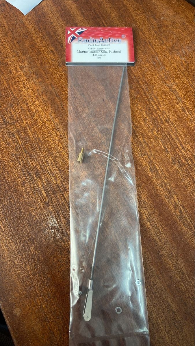 Marine Rudder Arm, Pushrod & Clevis Set