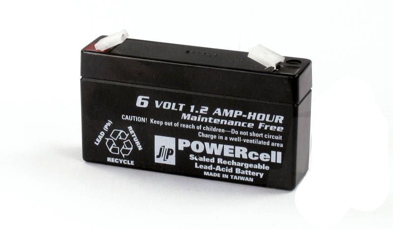 6V-1.2 Ah Powercell Gel Battery