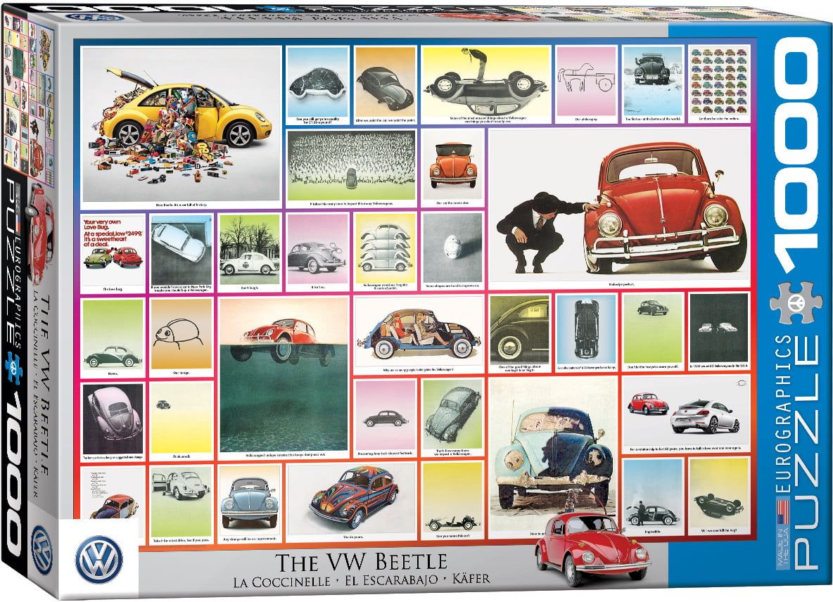 Eurographics VW Beetle 1000 Piece Jigsaw