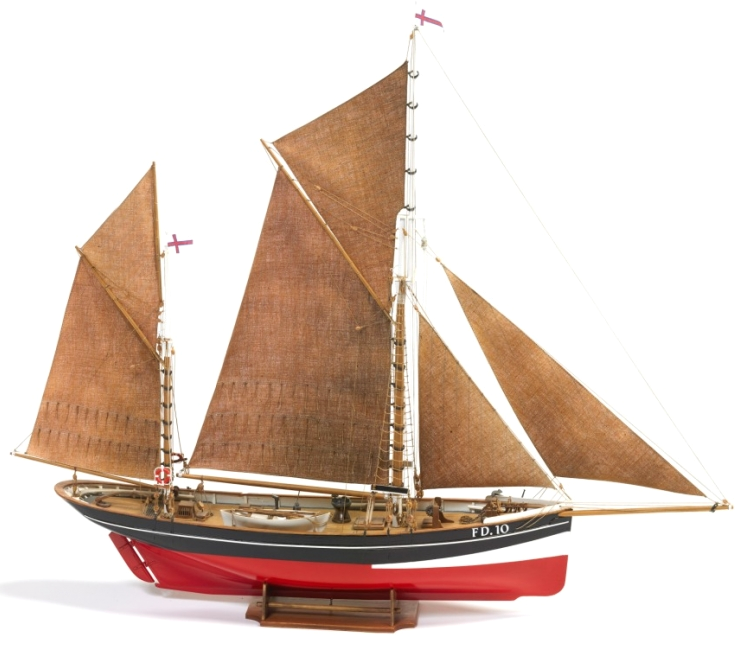 Billing Boats 1/50 Scale Yawl Fishing Boat Model Kit