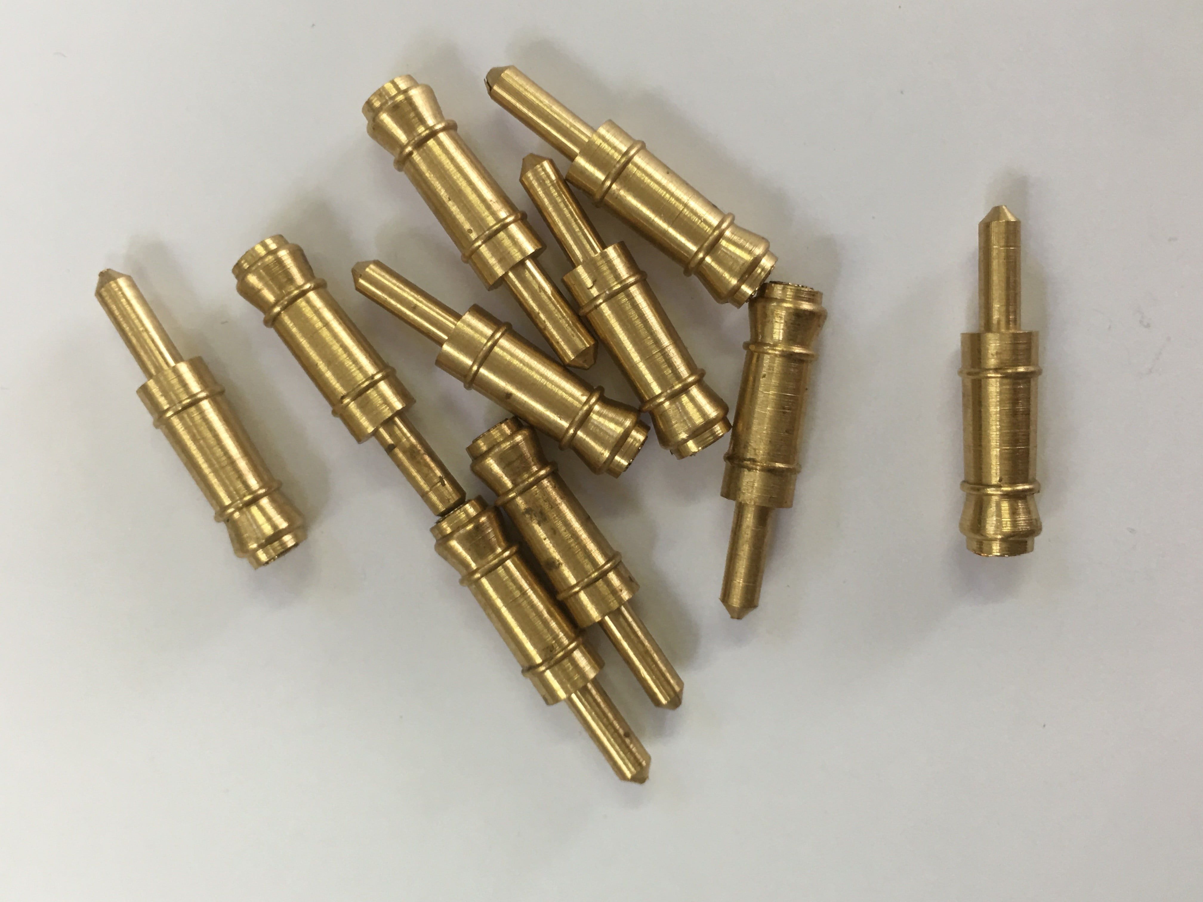 Mantua Models Solid Brass Dummy Barrels