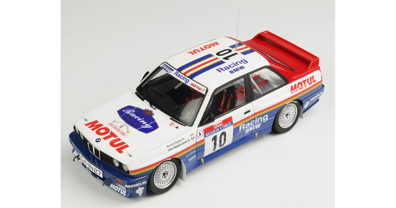 Maquette 1/24 Renaissance – BMW M3 Rothmans, Vainqueur Tour De Corse 1987