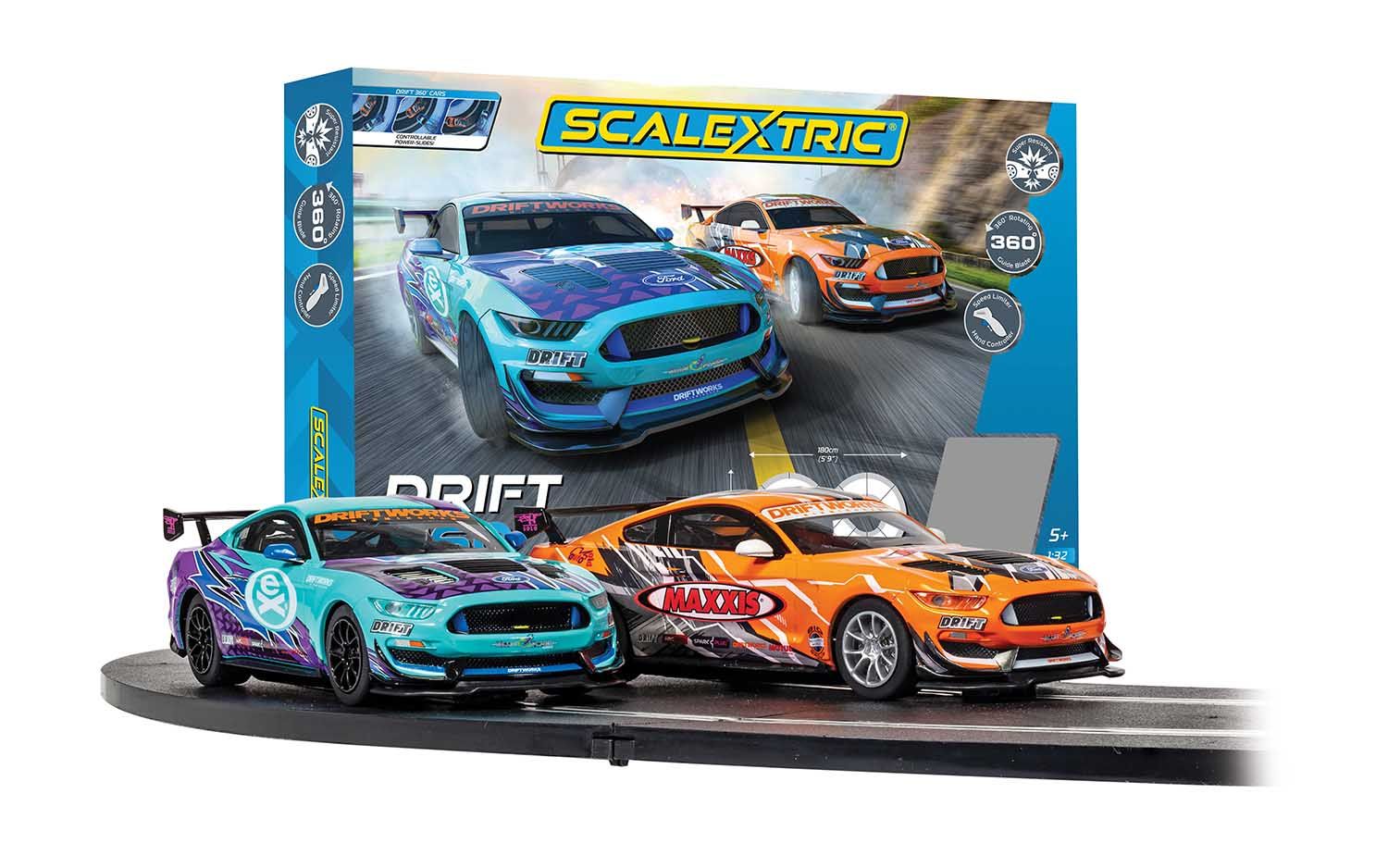  Scalextric Drift 360 Race Set