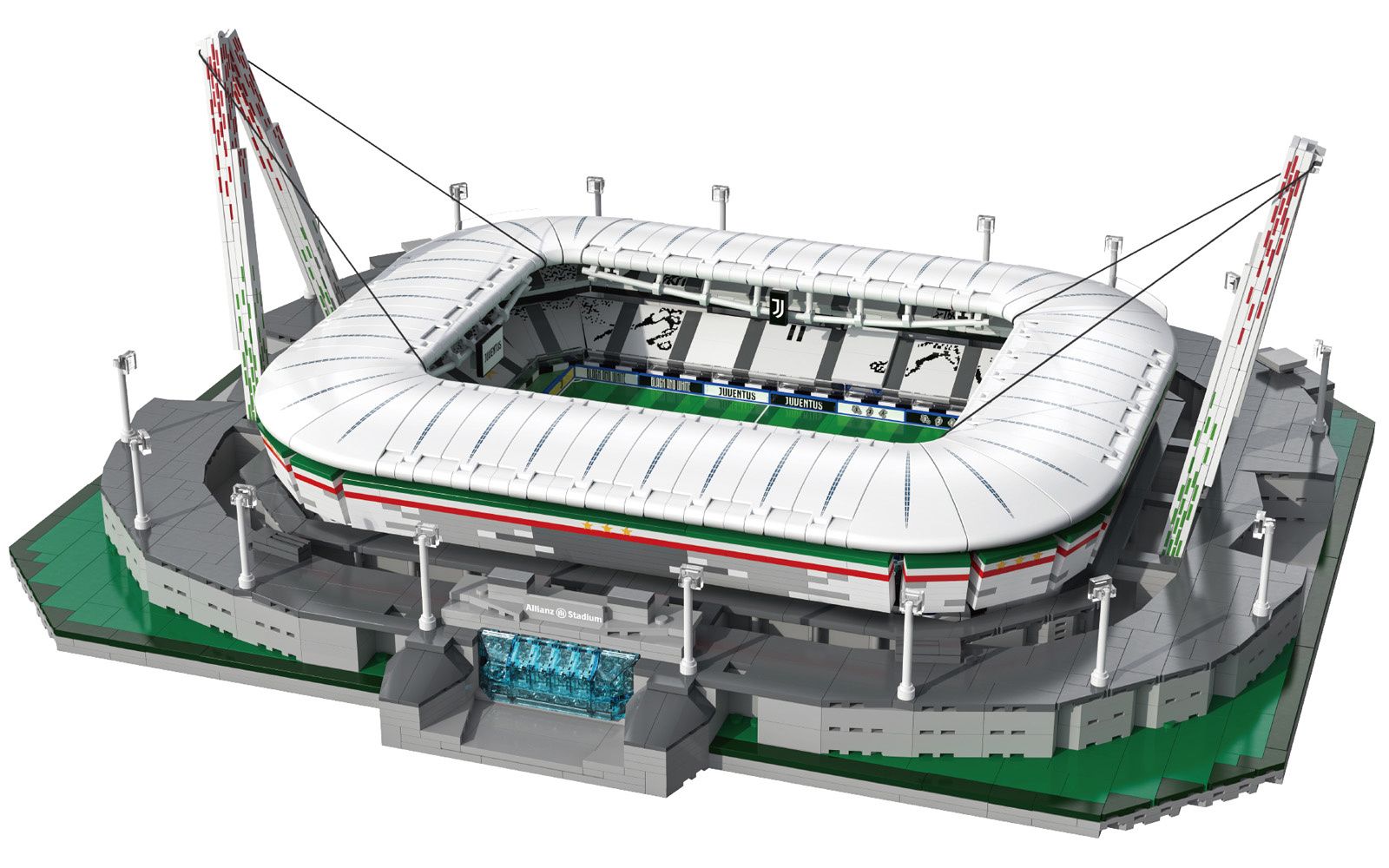 CaDa Juventus Allianz Stadium Brick Model Kit