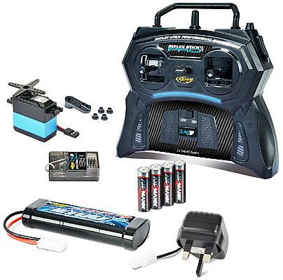 Carson RC Pack, Batteries & Charger