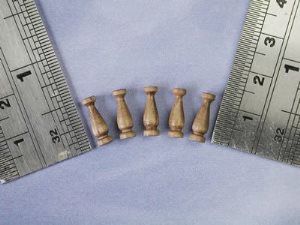 Caldercraft Wooden Pillar 12mm - Pack of 10