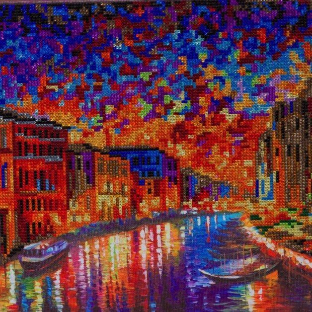 Craft Buddy "Grand Canal Venice" Crystal Art Canvas Kit