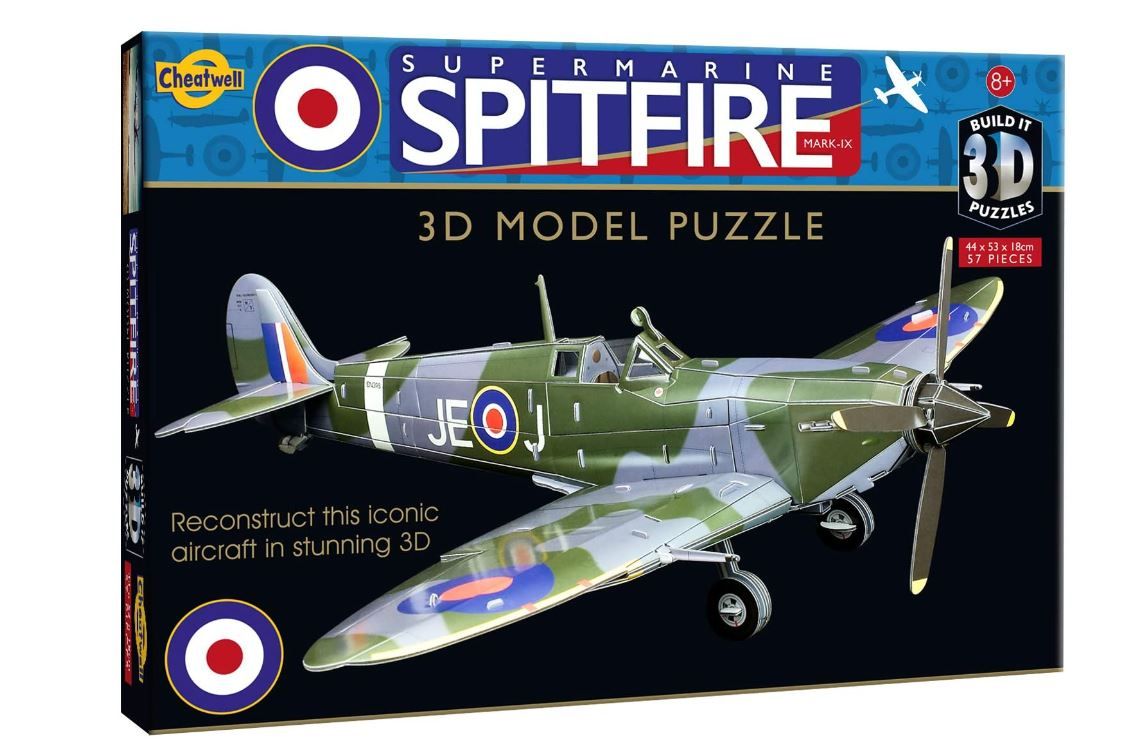 Cheatwell Build-It Spitfire 3D Puzzle 
