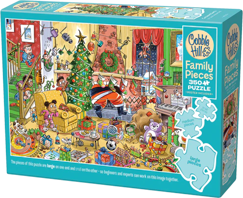 Cobble Hill Catching Santa 350 Piece Jigsaw