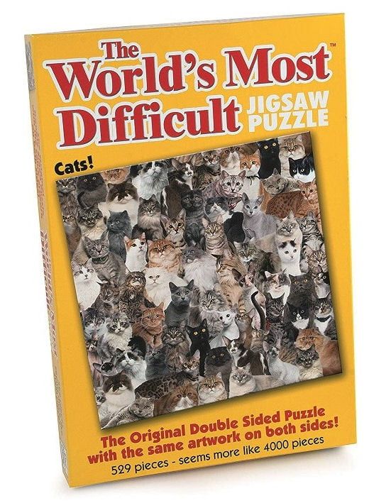 Worlds Most Difficult Jigsaw Cats