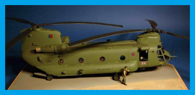Revell 04043 Modellbausatz Chinook HC.1 RAF 1:144 M Produktbild-Vorschau 4