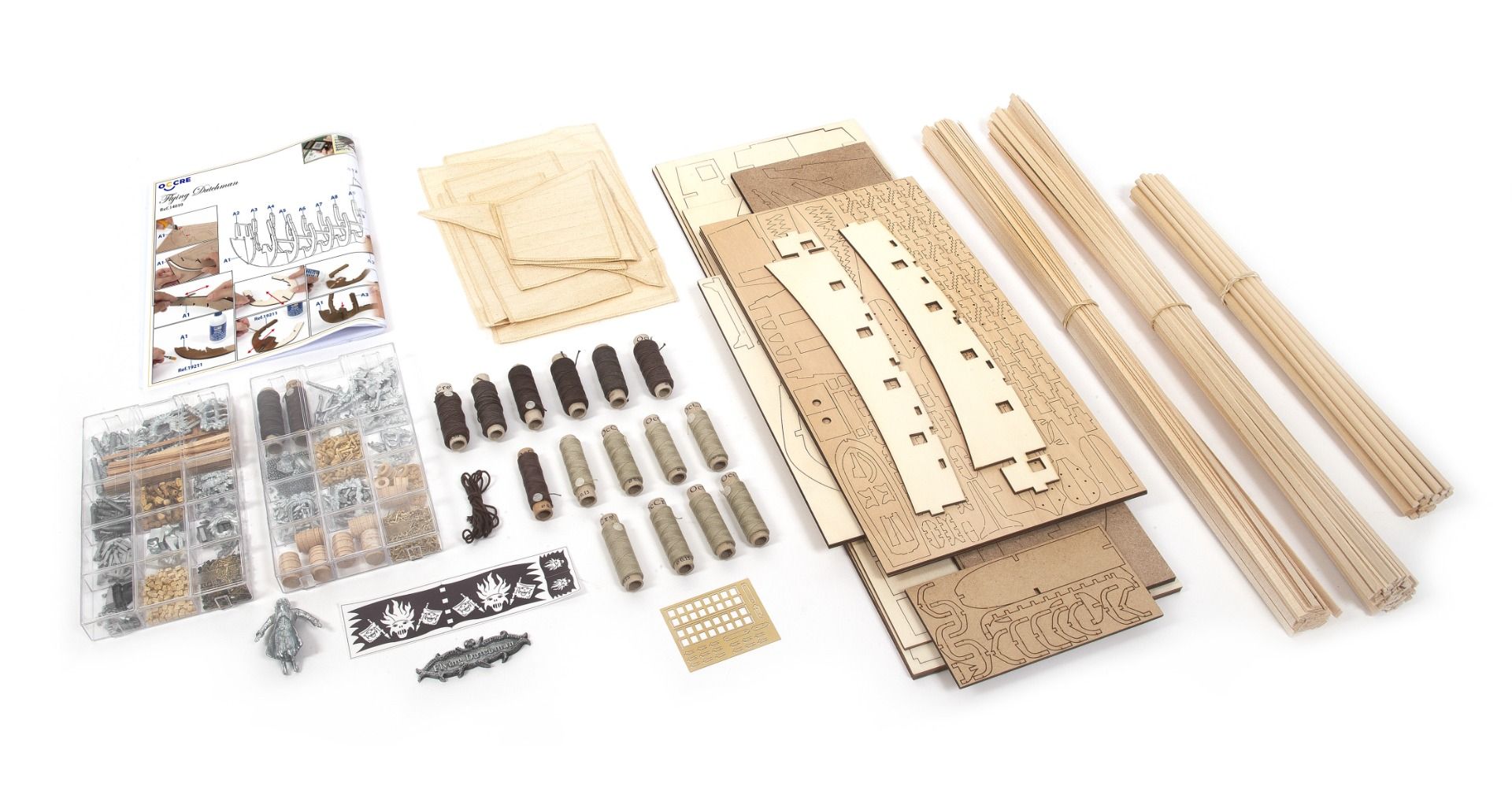 Occre Flying Dutchman 150 Scale Model Kit Hobbies