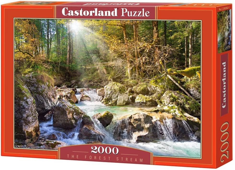 Castorland The Forest Stream 2000 Piece Jigsaw