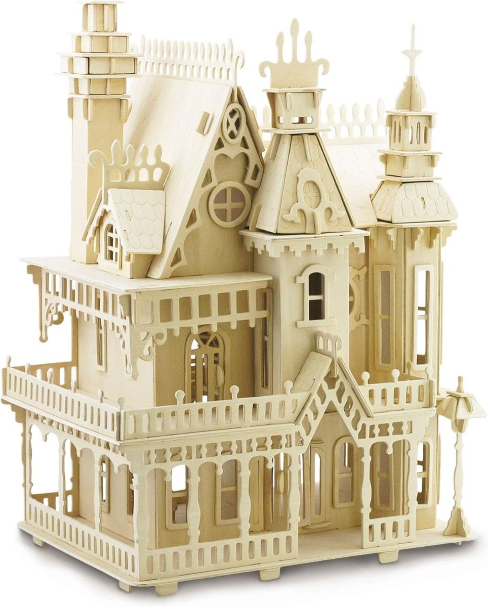 Quay Fantasy Villa Wooden Model Kit