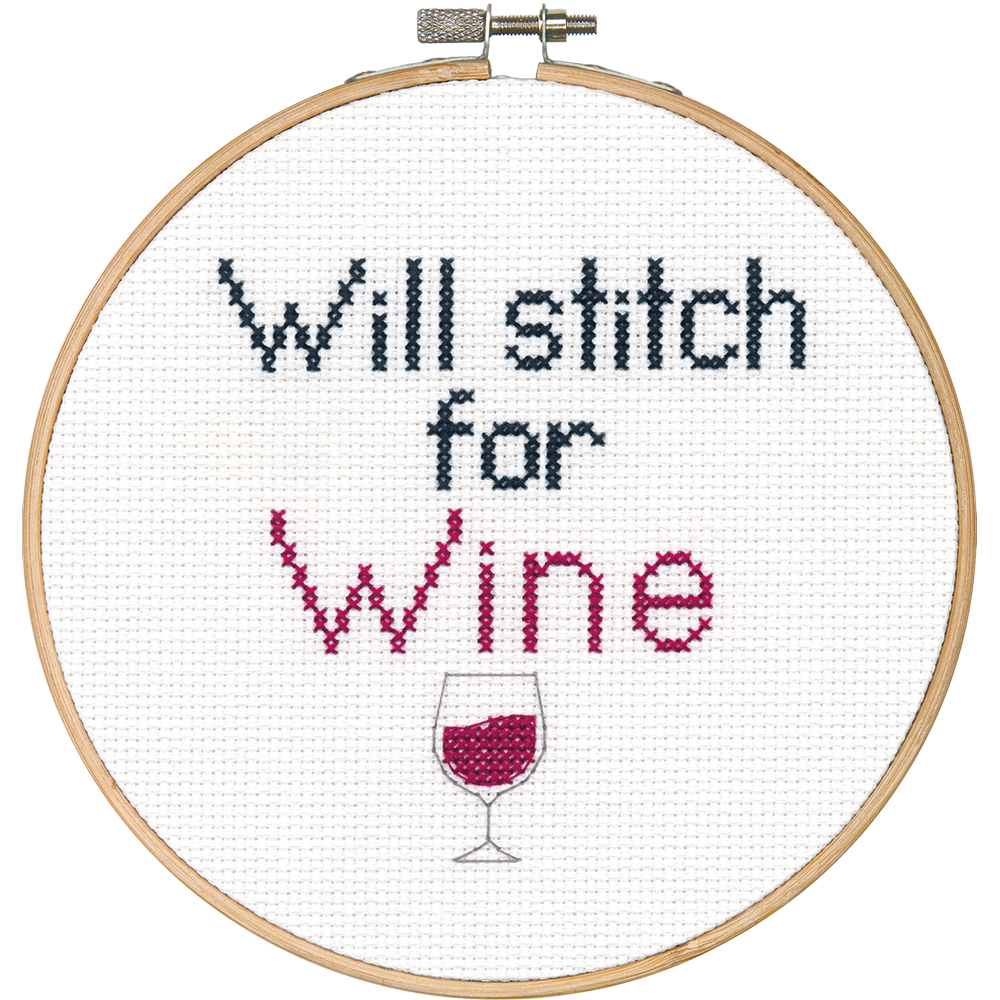 Cross Stitch Stitch for Wine Hobbies