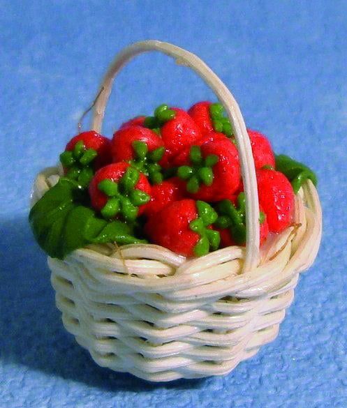 Strawberry Basket for 12th Scale Dolls House