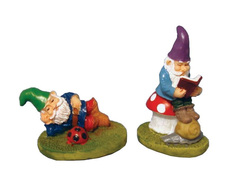 Lazy Garden Gnomes for 12th Scale Dolls House